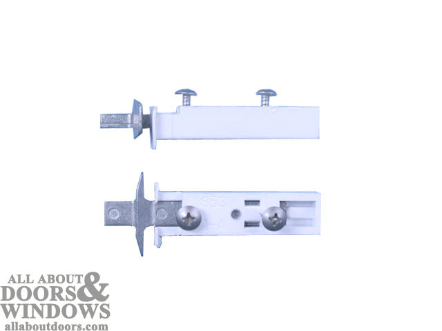 Window Pivot Bar, 2-1/2  Zinc Die Cast,  w/ Housing - Window Pivot Bar, 2-1/2  Zinc Die Cast,  w/ Housing