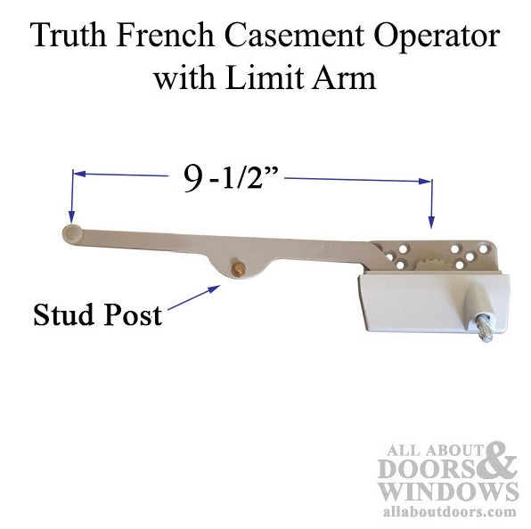Truth 15.54 French Casement Traditional  9-1/2