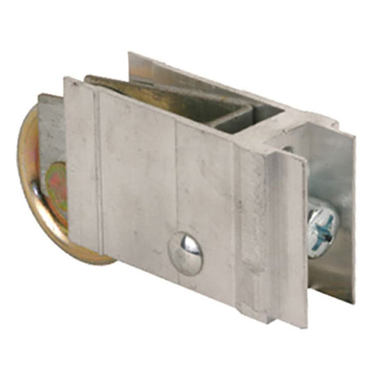 Sliding Door Roller Assembly with Adjustable Extruded Aluminum Housing 1.25 Inch Steel Ball Bearing Wheel Diameter