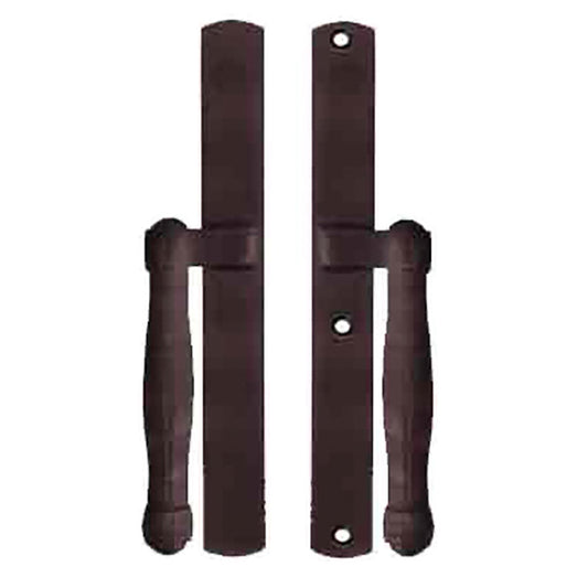 Hoppe HLS 9000 Sliding Door Handle Set M574/2165N Fixed Dummy Rustic Umber