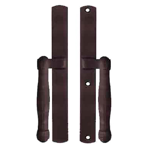 Hoppe HLS 9000 Sliding Door Handle Set M574/2165N Fixed Dummy Rustic Umber - Hoppe HLS 9000 Sliding Door Handle Set M574/2165N Fixed Dummy Rustic Umber
