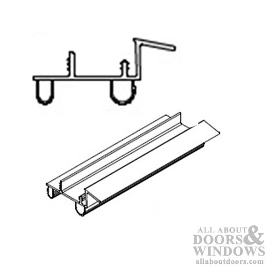 Integrity Hinged Door Sweep,  V1890 Weatherstrip for Primary 2-6 Door