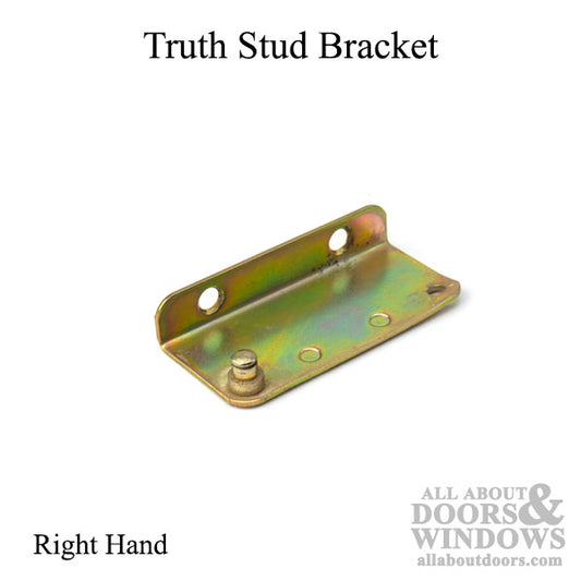 Discontinued Truth Stud  Bracket,   # 20629, Right Hand - Yellow Dichromate