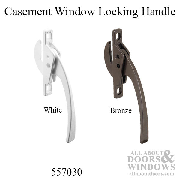 Casement Window Universal Locking Handle, 2-3/8, Choose Color - Casement Window Universal Locking Handle, 2-3/8, Choose Color