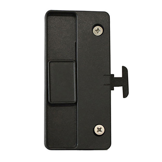 Resiver Screen Door Handle, 3" Screw Holes, Reversible - Black