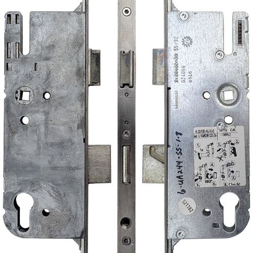 Cremona 55/92 Euro - Shootbolt, Active Mortise Lock- Stainless Steel - Cremona 55/92 Euro - Shootbolt, Active Mortise Lock- Stainless Steel