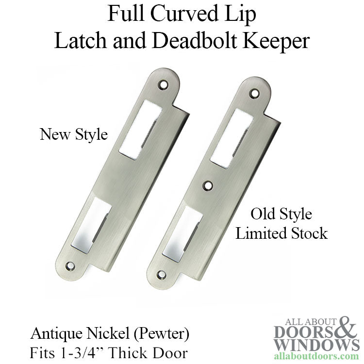 Strike Plate, Latch & Deadbolt,  45mm 1-3/4