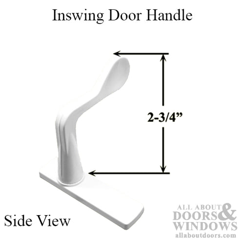 Inswing Storm & Screen Door Latch Hardware Kit - Choose Color - Inswing Storm & Screen Door Latch Hardware Kit - Choose Color