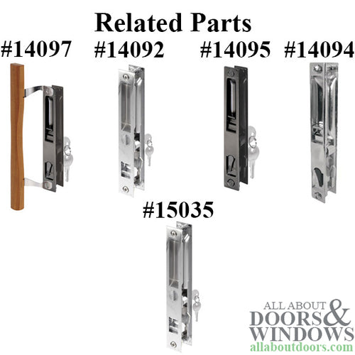 Strike/Keeper for Sliding Door 3/4