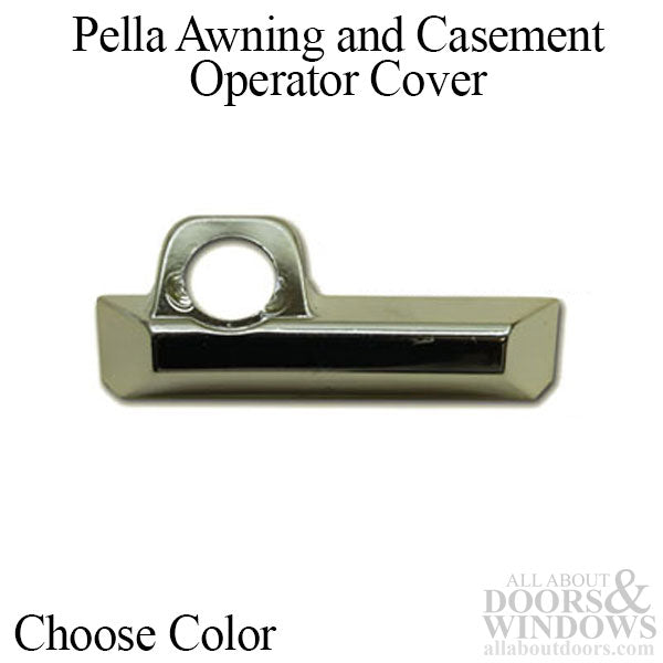 Pella Operator Cover, Flat Top, Left Hand - Choose Color - Pella Operator Cover, Flat Top, Left Hand - Choose Color