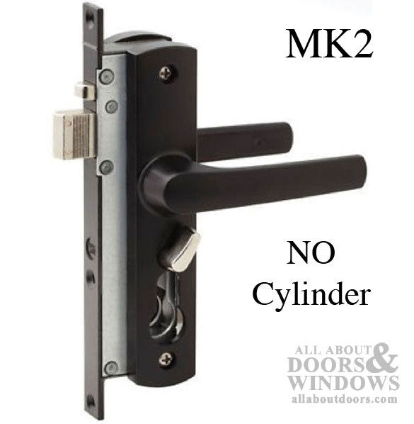 Whitco Tasman MK2 Mortise Lock and Handles No Cylinder - Whitco Tasman MK2 Mortise Lock and Handles No Cylinder