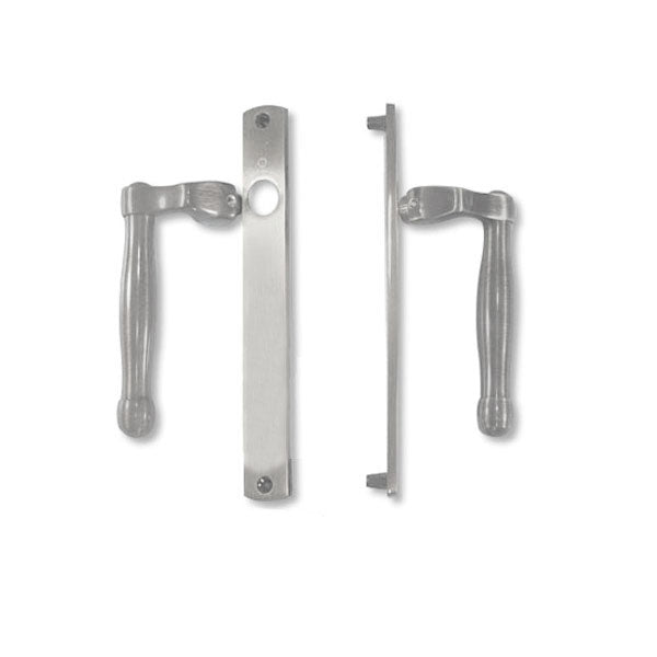 Fuhr L Style Dummy Handle Set for Sliding Patio Doors Inactive - Fuhr L Style Dummy Handle Set for Sliding Patio Doors Inactive