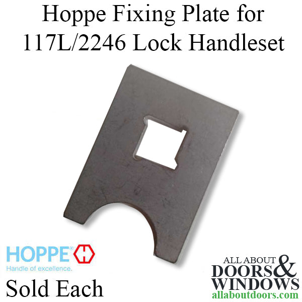 Hoppe Fixing Plate for Frankfurt 1117L/2246 Handleset - Hoppe Fixing Plate for Frankfurt 1117L/2246 Handleset