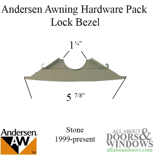 Andersen Hardware Pack Metro E-Z Awning Stone Color | Window Hardware - Andersen Hardware Pack Metro E-Z Awning Stone Color | Window Hardware