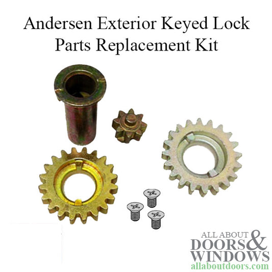 Andersen Exterior Keyed Lock Parts Replacement Kit