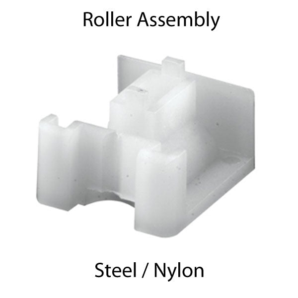 Roller Assembly (Flat) - Sliding Windows, Nylon / Steel - Roller Assembly (Flat) - Sliding Windows, Nylon / Steel