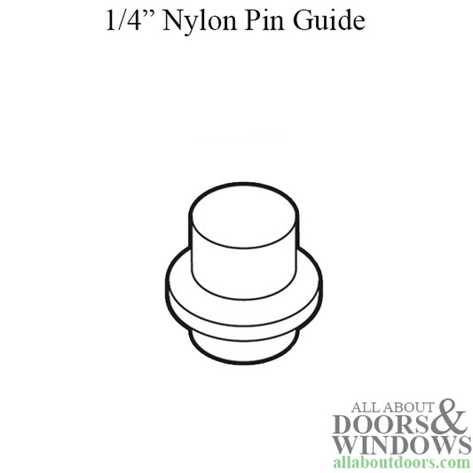 Pin Cap / Guide, 1/4 I.D., Nylon Replacement -  Each