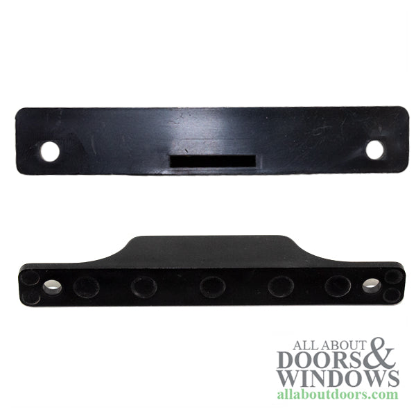 Weathershield Screen Door Handle Set - Black - Weathershield Screen Door Handle Set - Black