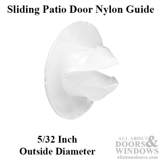 Guide and Anti-Rattle Button - Sliding Patio Door, Nylon