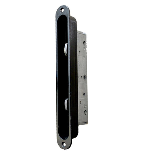 Interlock Sliding Door Lock with Recessed Faceplate