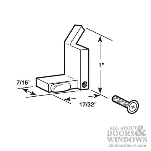 Nylon Clips for Acorn Windows - White - 4 pack - Nylon Clips for Acorn Windows - White - 4 pack