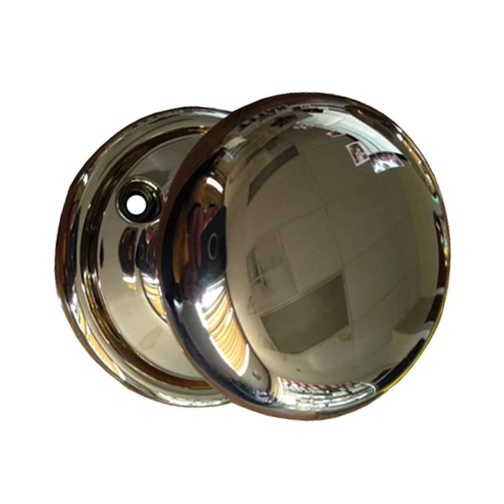 Kwikset Hancock US3/L03 787 H Dummy Knobs - Lifetime Polished Brass - Kwikset Hancock US3/L03 787 H Dummy Knobs - Lifetime Polished Brass