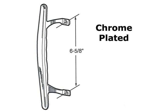 Deluxe Chrome Inside Pull Handle 6-5/8