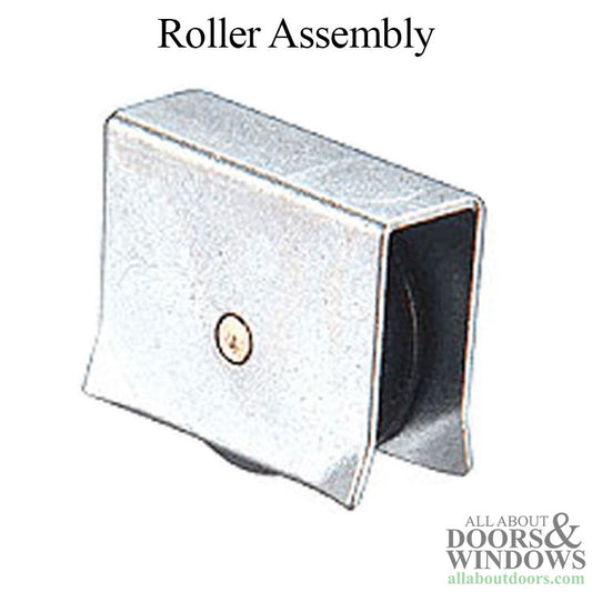 Roller Assembly (Grooved) - Sliding Windows, Showcase / Storm - Steel / Nylon