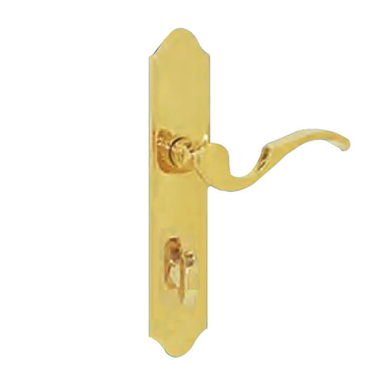 G-U Capri Handle & 45mm Plate, Inactive, Thumbturn Only (Handles DO Move) Choose Color