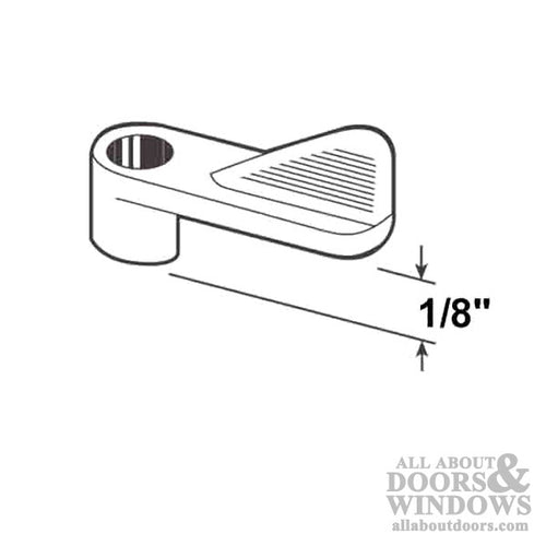 Window Screen Clips - 1/8 In - White - 12 pack - Window Screen Clips - 1/8 In - White - 12 pack