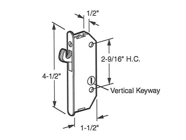Mortise Lock For Sliding Patio Doors Vertical Key Way Stainless Steel Mortise Door Lock - Mortise Lock For Sliding Patio Doors Vertical Key Way Stainless Steel Mortise Door Lock