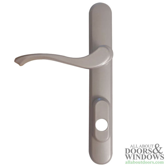Marvin Active Exterior Keyed Cambridge Handle, Left Hand Multipoint Lock Trim - Almond Frost