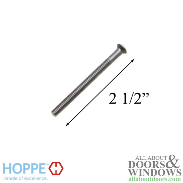 Hoppe 65mm Screw Packs for Back Plates - Matte Black - Hoppe 65mm Screw Packs for Back Plates - Matte Black