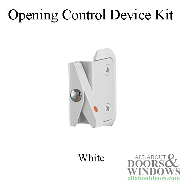 Andersen Double-Hung Opening Control Device Kit - White - Andersen Double-Hung Opening Control Device Kit - White
