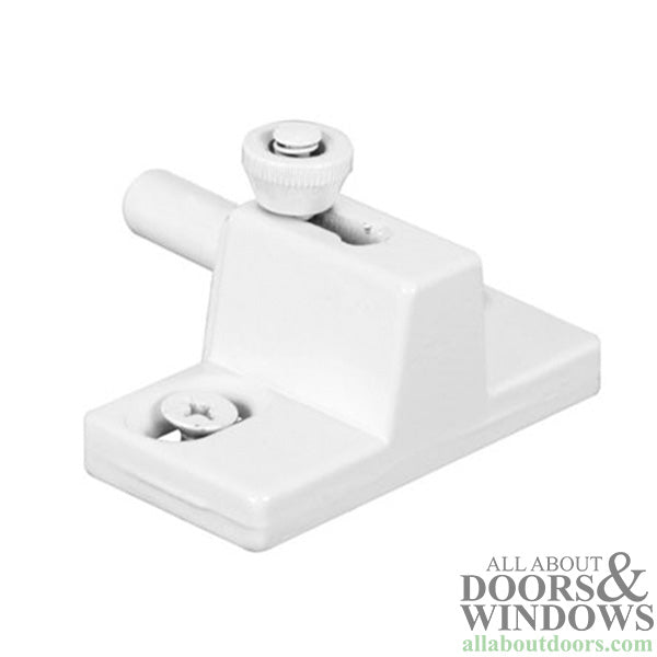 Patio Door Slide Bolt Lock - White - Patio Door Slide Bolt Lock - White