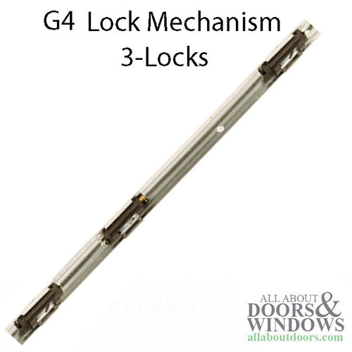 Andersen  3-Lock mechanism, G4 Active Gliding window - Andersen  3-Lock mechanism, G4 Active Gliding window