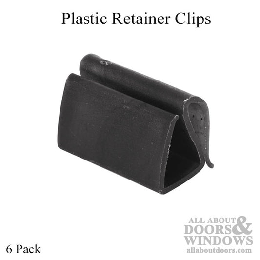 Plastic Retainer Clips Fits Over Both 3/8” & 7/16” Frame