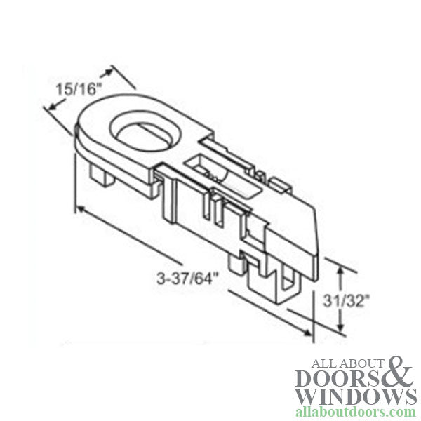 Silverline 4000 Series Concealed Internal Tilt-In latch Set for Top Sash, Pair - Silverline 4000 Series Concealed Internal Tilt-In latch Set for Top Sash, Pair