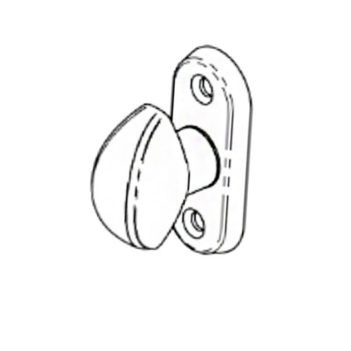 Thumbturn for Multipoint Sidelite 1-11/16 Inch (43mm) Screw Hole Center Choose Color - Thumbturn for Multipoint Sidelite 1-11/16 Inch (43mm) Screw Hole Center Choose Color