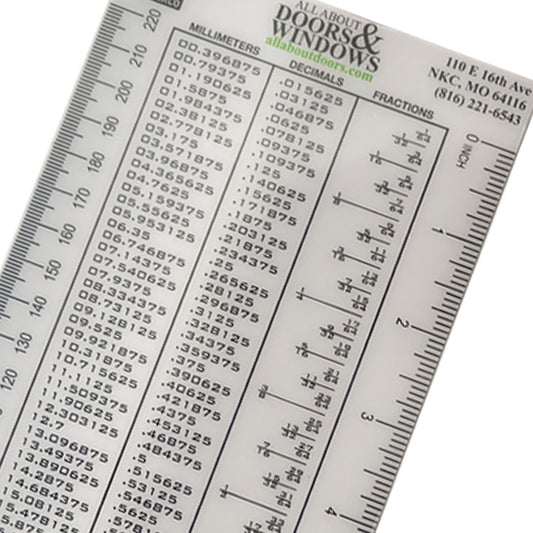 Metric Conversion Chart
