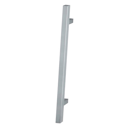 Hoppe Bar-Shaped Square Pull Handle, 47-1/4" - Stainless Steel