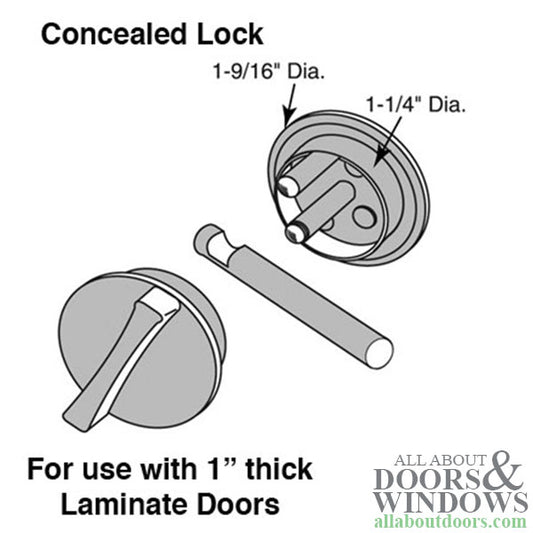 Concealed Lock