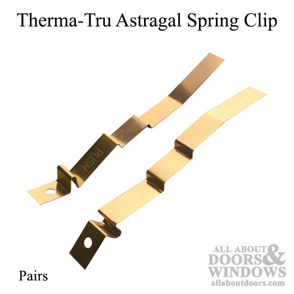 Therma-Tru Astragal Spring Clip - Therma-Tru Astragal Spring Clip