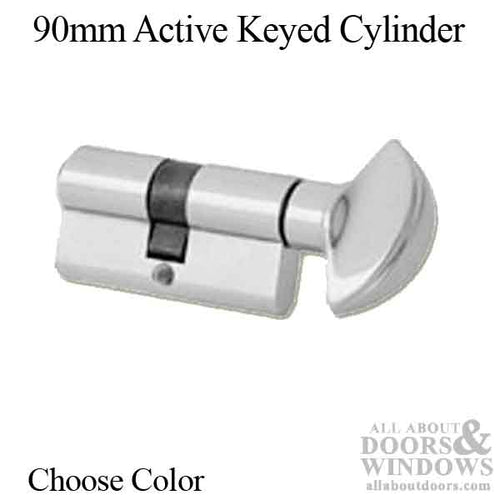 360 Degree European Profile Cylinder Lock Solid Brass - 360 Degree European Profile Cylinder Lock Solid Brass