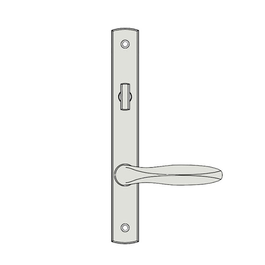 Truth Sentry Lock Handle Set, Classic, Painted over zinc, White, Choose Function