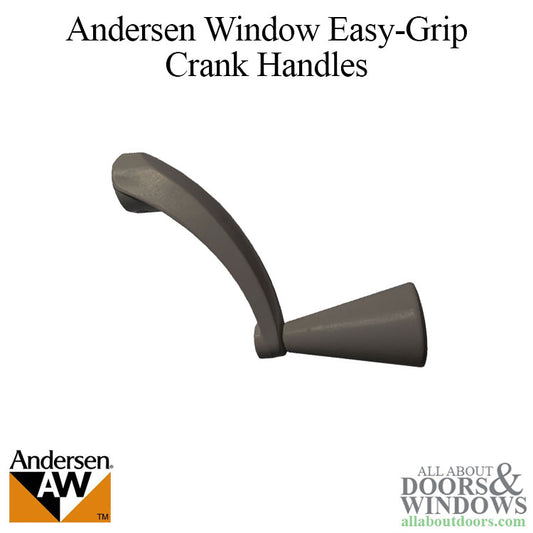 Andersen Window Improved/E-Z Casement - Crank/Handle - Easy Grip - Stone