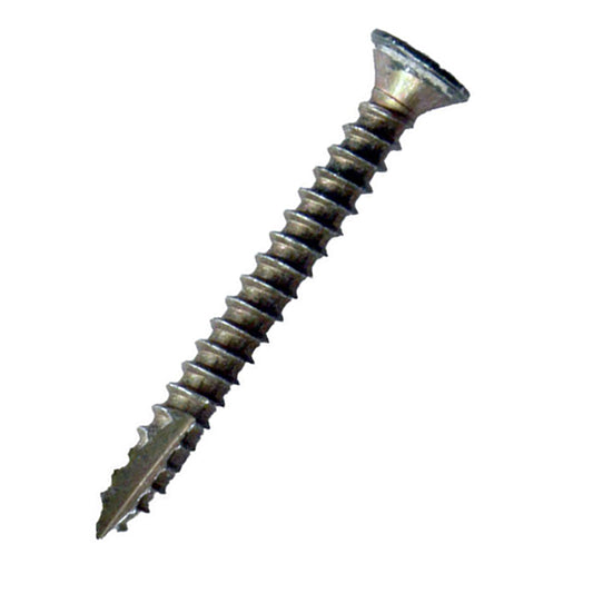 6x1-1/4 Flat Head Phillips Self Drilling Screw - 25 Pack