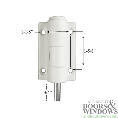 Veranda Patio Door High Security Foot Bolt Lock - Veranda Patio Door High Security Foot Bolt Lock