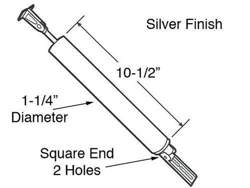 Storm Door Closer, 1-1/4 x 10-1/2 Medium Duty - Choose Color - Storm Door Closer, 1-1/4 x 10-1/2 Medium Duty - Choose Color