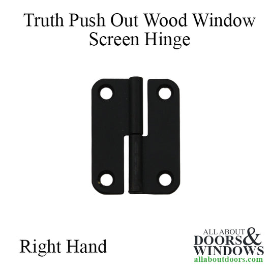 Truth 29.21 Push Out wood Window hardware,  Right Hand